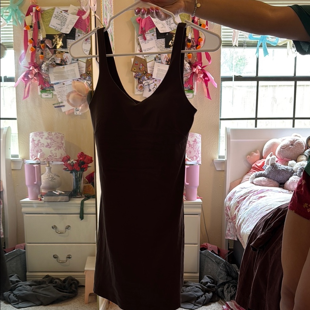 Lululemon Align Chocolate Brown Dress size 4